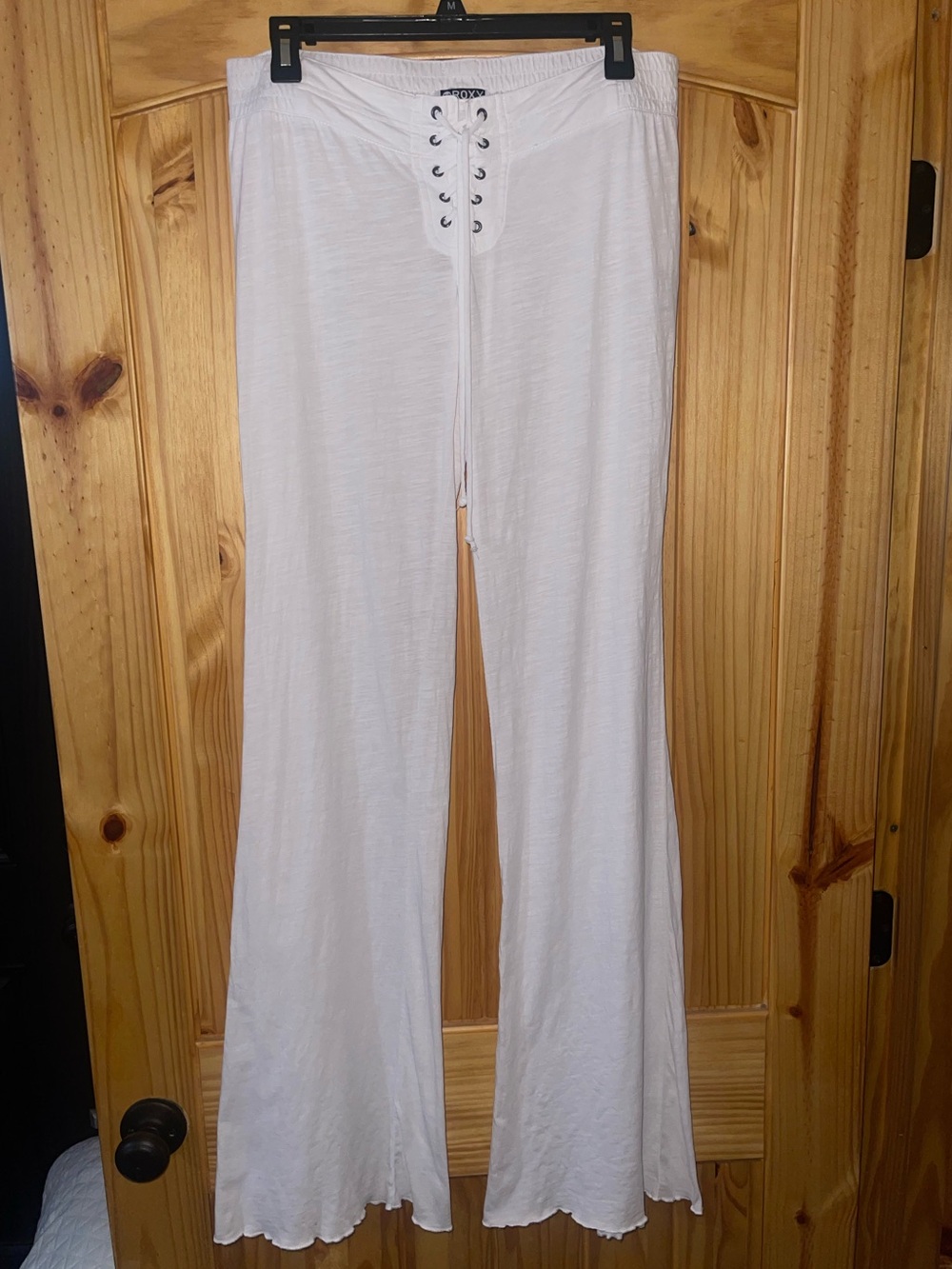 Roxy Low Rise Cotton Pants